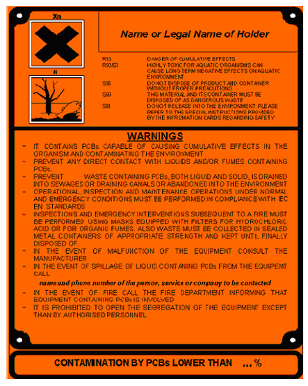 lable-PCB-contaminated